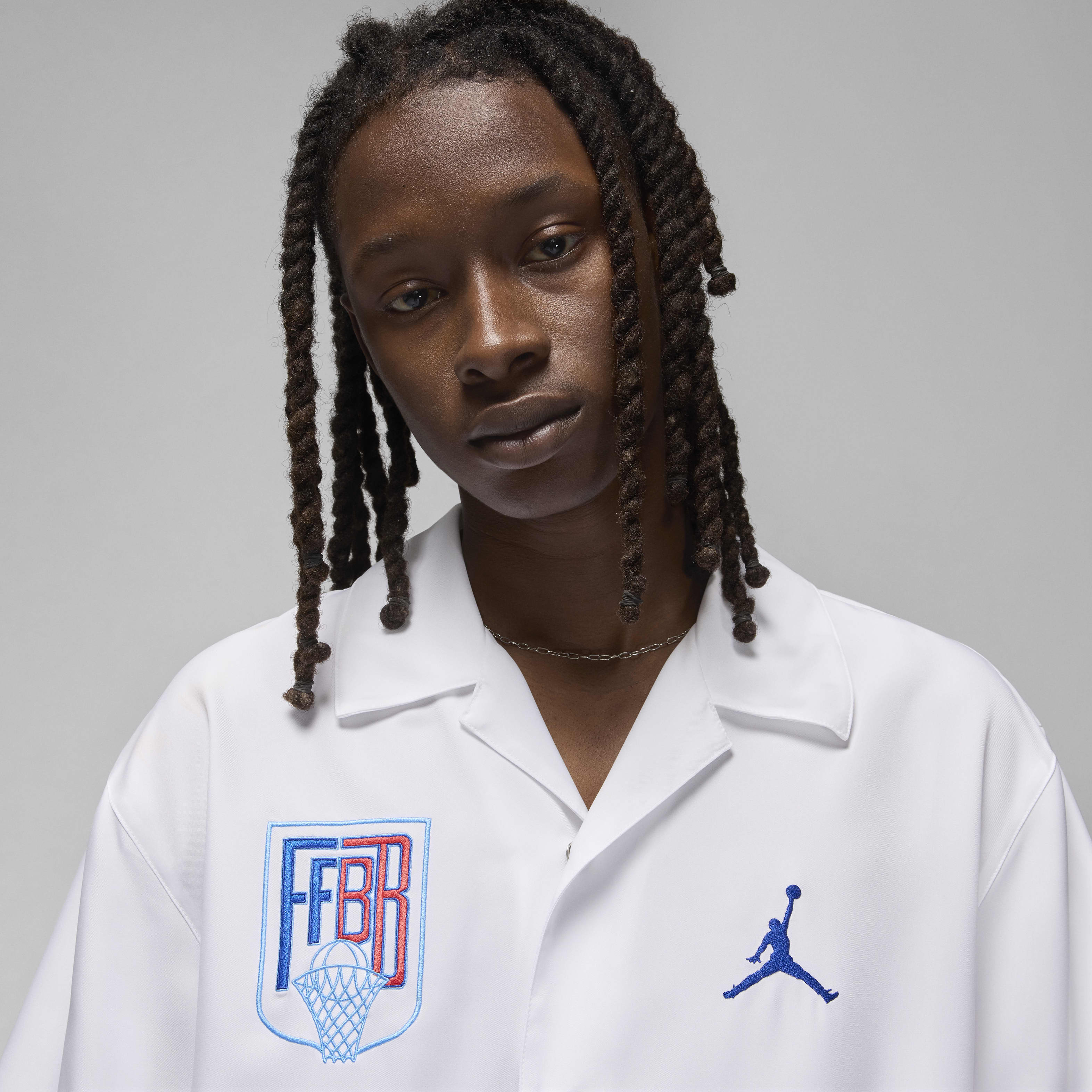 Nike Jordan Sport x Federation Francaise de Basketball Men s Warm Up Top King s Cross